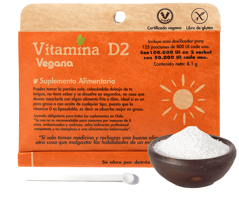 Vitamina D2 en Polvo