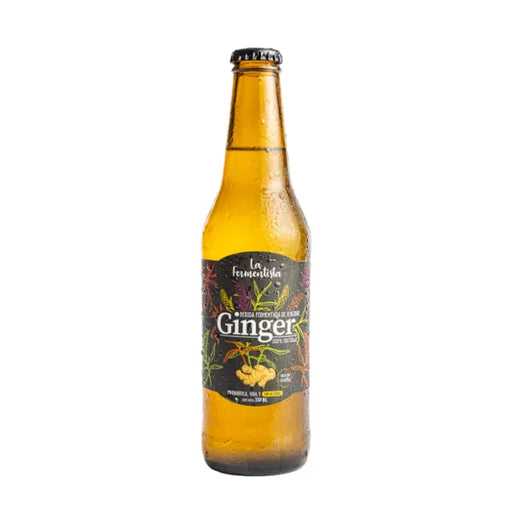 Bebida Fermentada de Jengibre con Kéfir - Ginger Las Fermentista