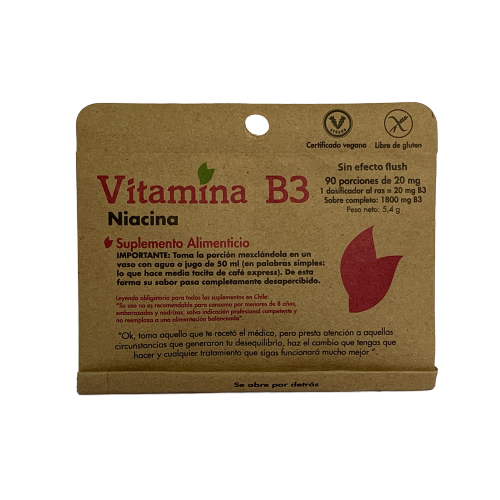 Vitamina B3 en Polvo