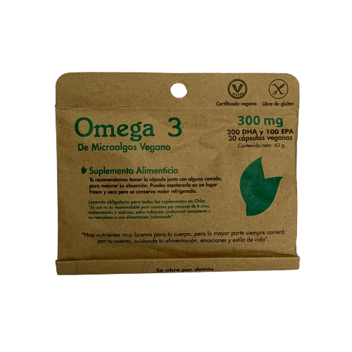 Omega 3 de Microalgas en Cápsulas
