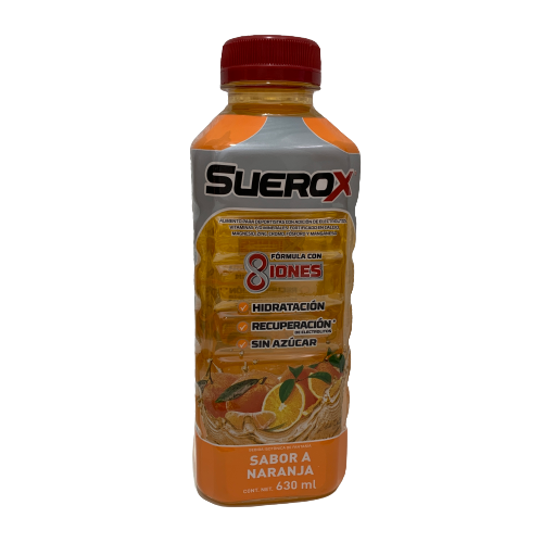 Bebida Isotónica Sabor Naranja Suerox 630 ml