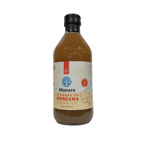 Vinagre de Manzana Orgánico Manare 500 ml