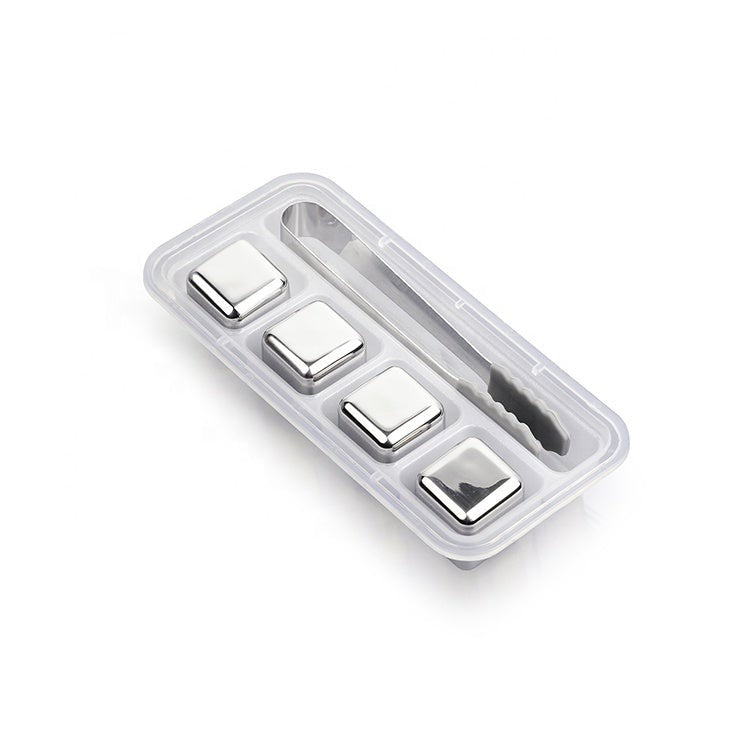 Set 4 Hielos Reutilizables de Acero Inoxidable— Comprar Pachamama Temuco