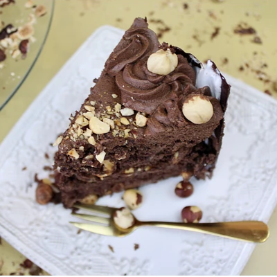 Porción Torta Ferrero Rocher Keto de Cetortillas
