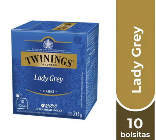 Té Lady Grey Twinings of London 10 bol