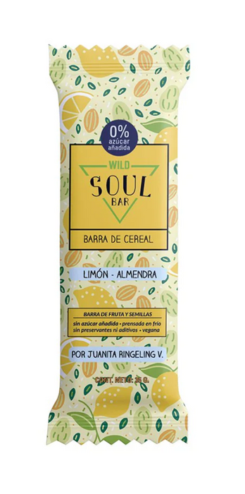 Barrita Wild Soul Con limon y Almendra