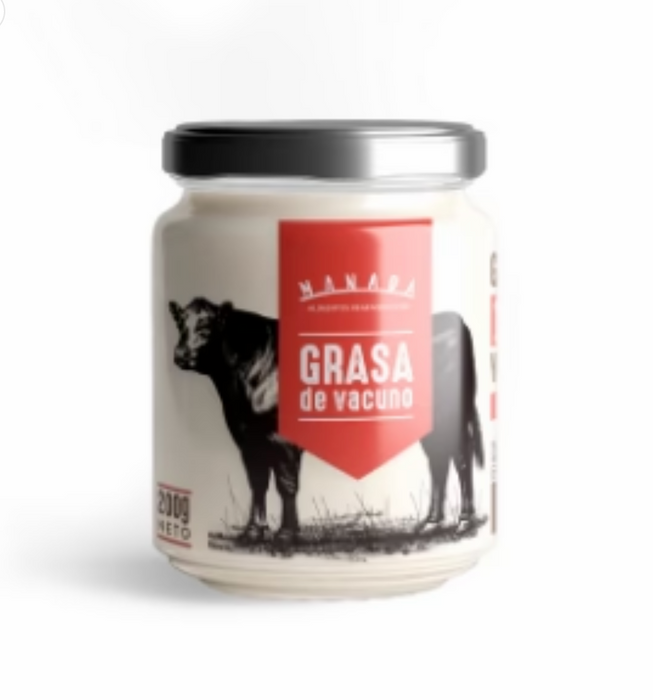 Grasa de Vacuno Marca Manada 200 gr