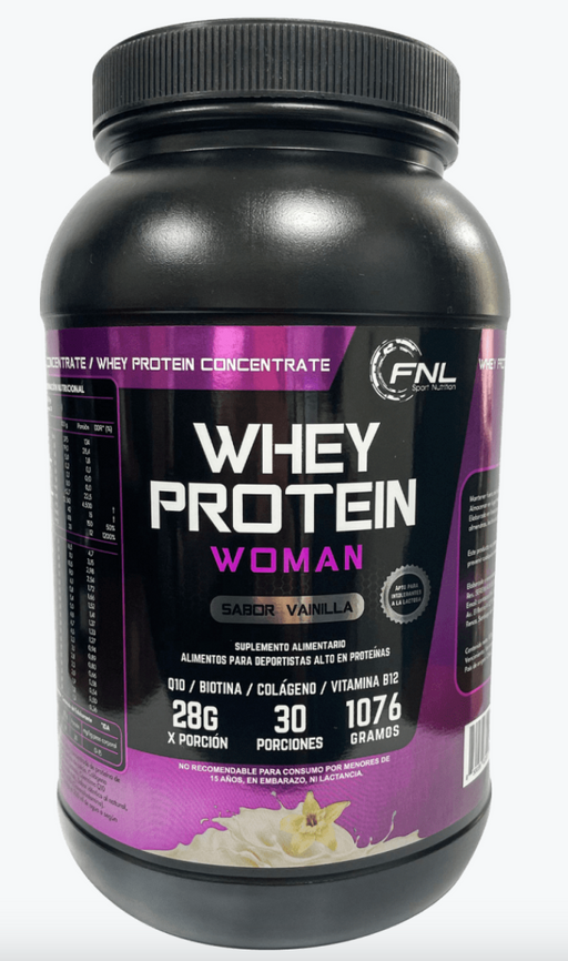 Proteína Sabor Vainilla Whey Protein Woman de la Marca FNL