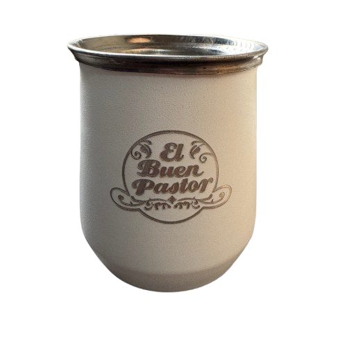Mate de Acero Inoxidable El Buen Pastor