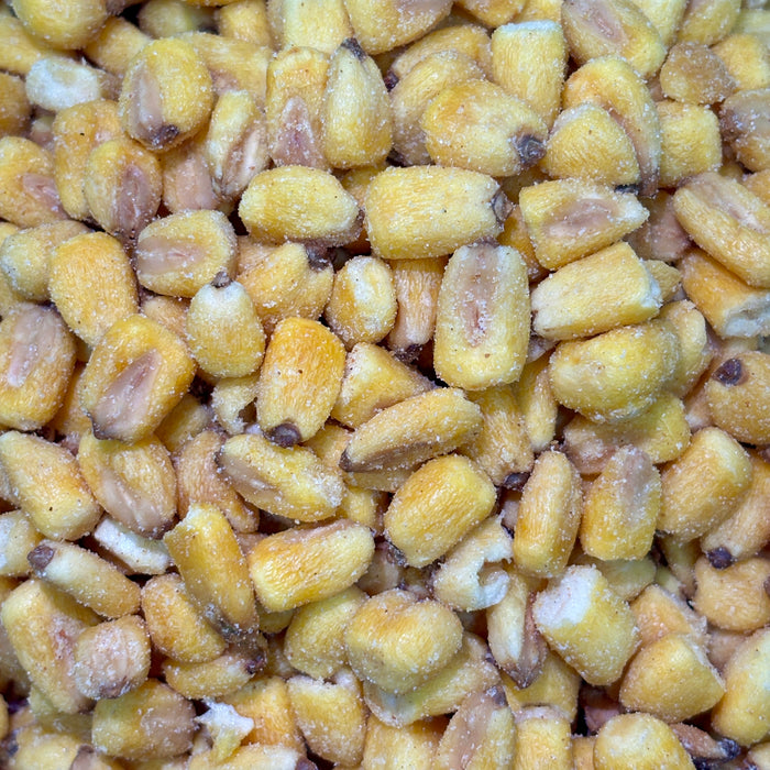 Maíz Tostado con Mostaza y Miel