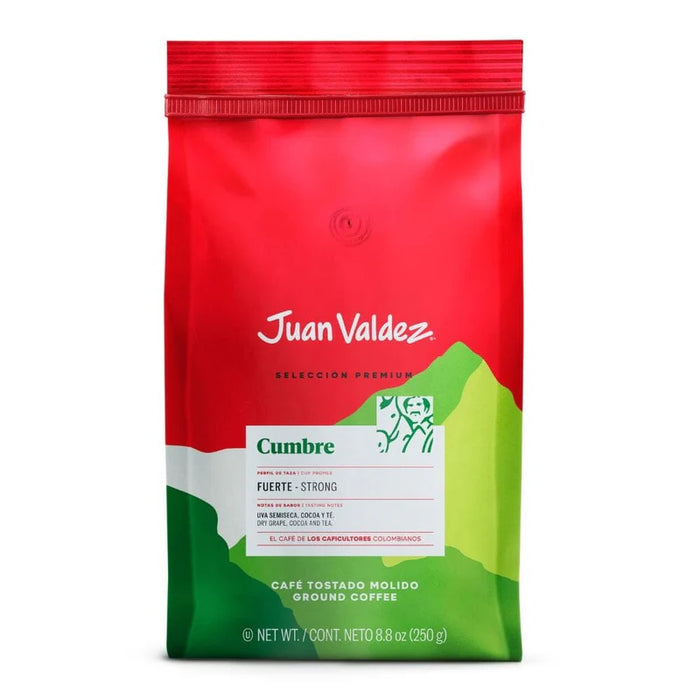 Café Molido Cumbre Juan Valdez 250 gr
