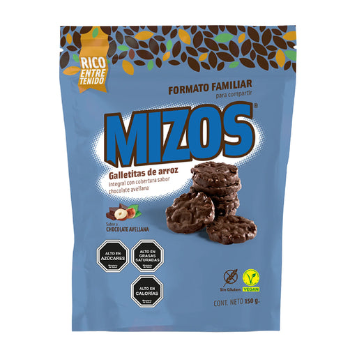 Mizos sabor Chocolate Avellanas 150 gr