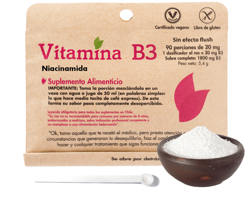 Vitamina B3 en Polvo