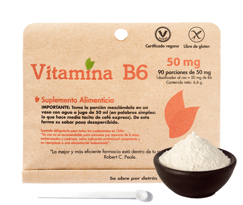 Vitamina B6 en Polvo