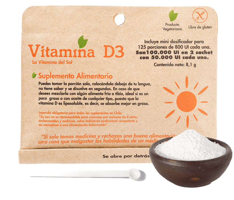 Vitamina D3 en Polvo