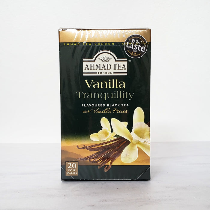 Te Negro con Vainilla Tranquillity de Ahmad Tea 20 bolsas