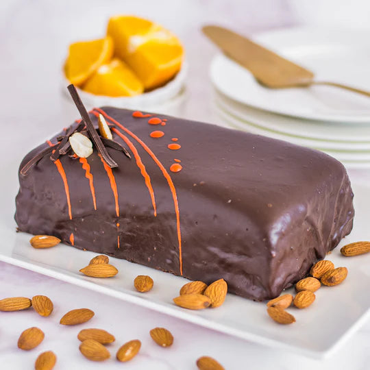 Torta de Almendras Trufa Naranja con Chocolate Bitter para 8 personas - Alea