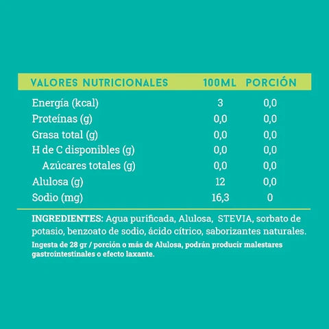 Alulosa + Stevia Líquida de Alusweet 180 ml