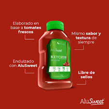 Ketchup 100% Natural de Alusweet 370 gr