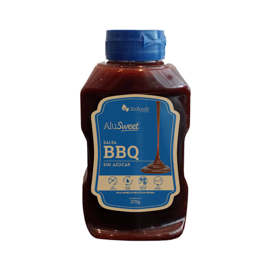 Salsa Barbecue Sin Azúcar de Alusweet 370 gr