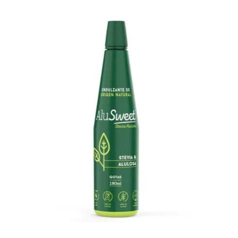 Stevia + Alulosa Líquida Alusweet de 180 ml