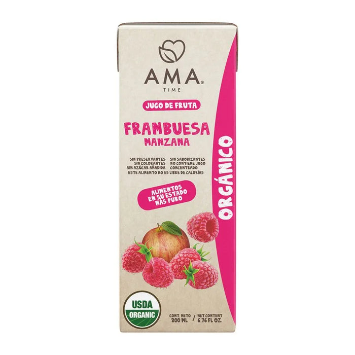 Jugo de Fruta de Manzana y Frambuesa 200 cc