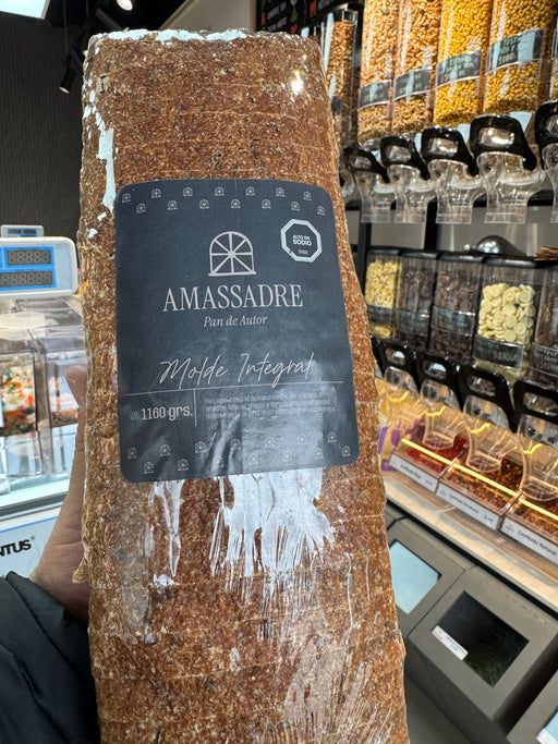 Pan de Molde Integral de Masa Madre de Amassadre 1160 gr