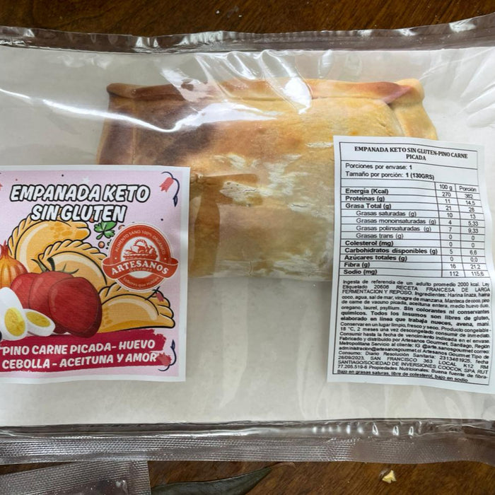 Empanadas Keto y Sin Gluten de Artesanos Gourmet