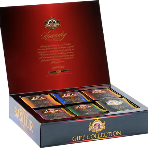 Tés Colección de Regalo Variedades de Basilur Caja 60 bol