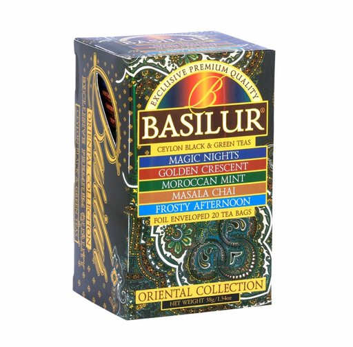 Té Mezcla Negro Ceylan y Verde de Basilur 25 bol