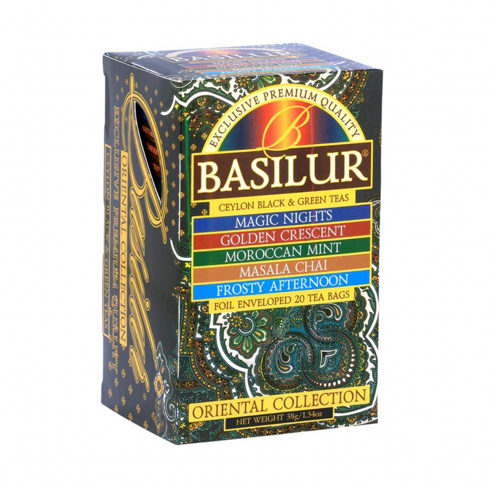 Té Mezcla Negro Ceylan y Verde de Basilur 25 bol