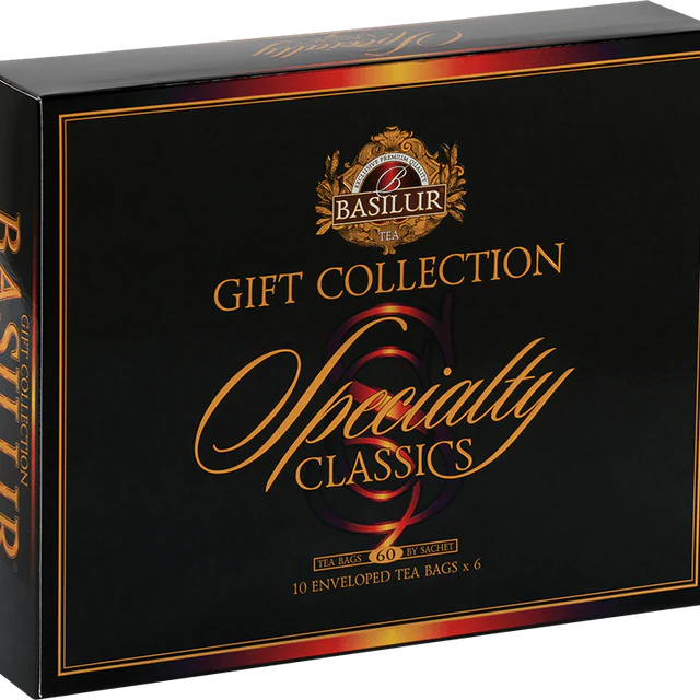 Tés Colección de Regalo Variedades de Basilur Caja 60 bol