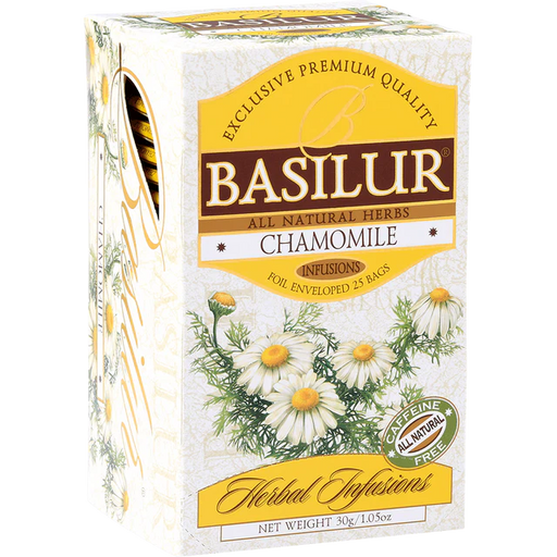 Té de Manzanilla libre de Cafeína de Basilur 25 bol