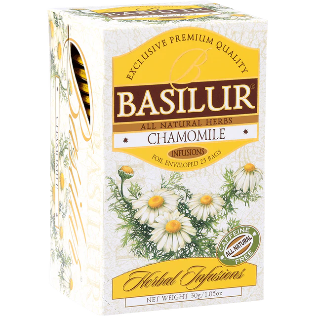 Té de Manzanilla libre de Cafeína de Basilur 25 bol