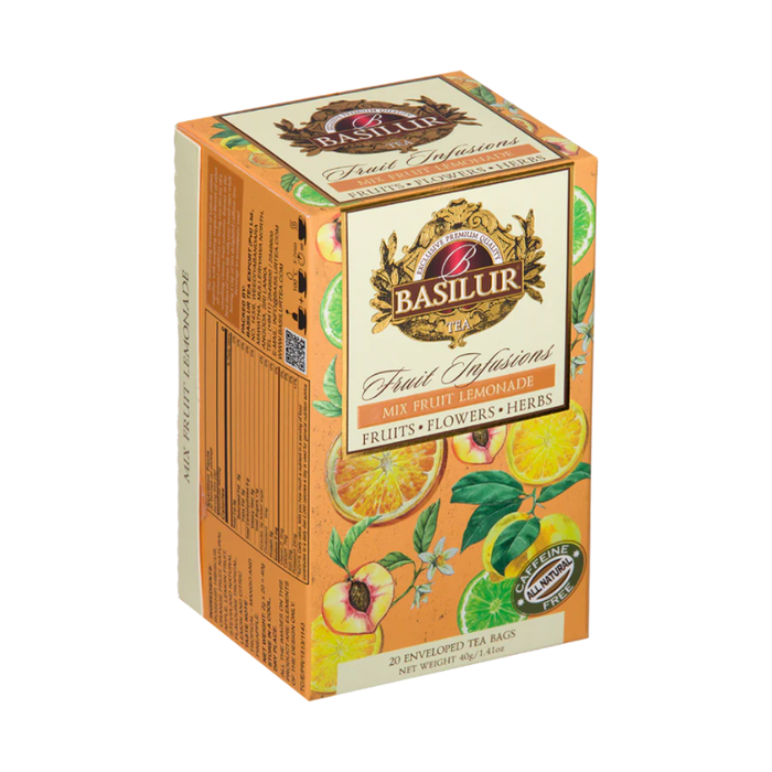 Tea Mix Frutas Limonada de Basilur 20 bol