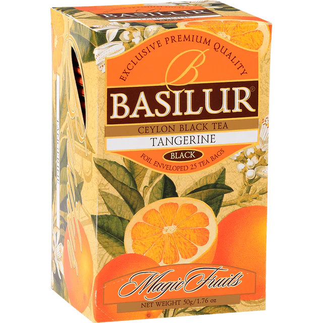 Tea Negro Ceylan con Mandarina de Basilur 25 bol