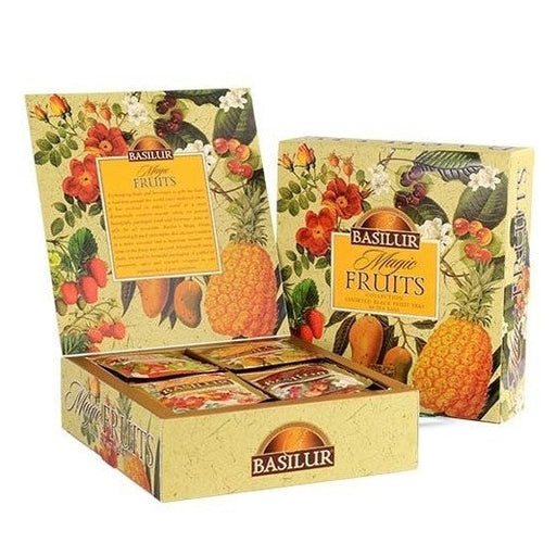 Té Mix Frutas de Basilur Caja para Regalo 40 bol