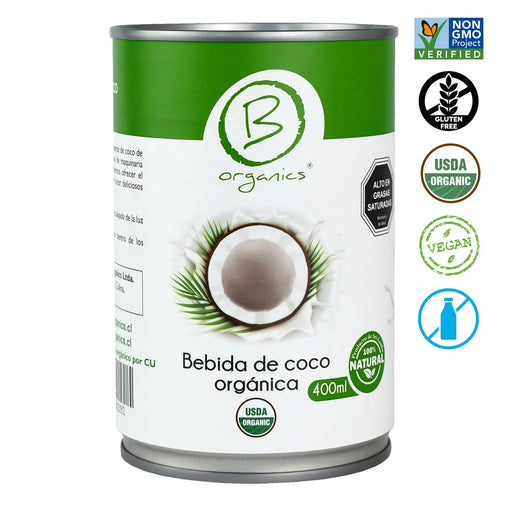 Bebida de Coco Orgánica B Organics 400 ml