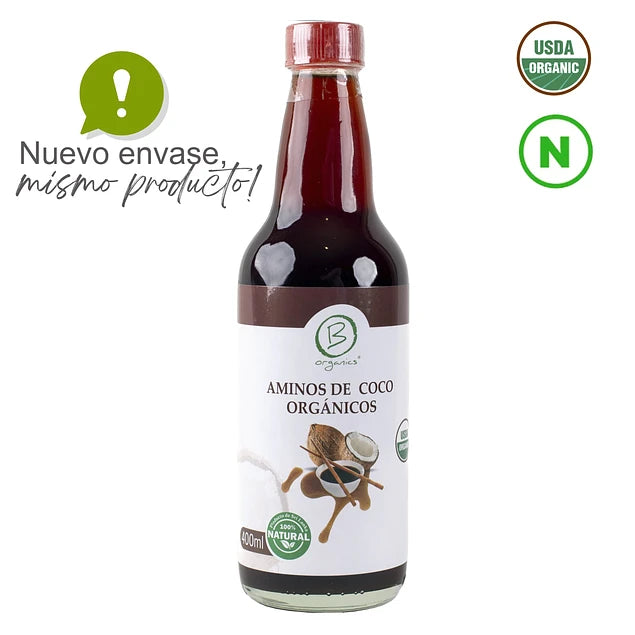 Aminos de Coco Orgánico de B Organics 400 ml