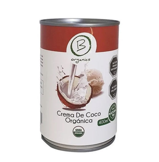 Crema de Coco Orgánica de B Organics 400 ml