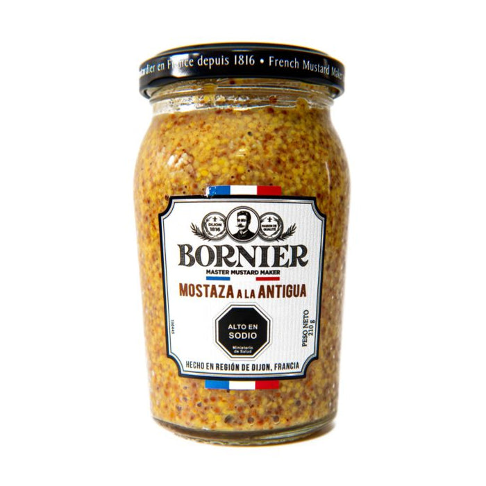 Mostaza a la Antigua de Bornier 210 gr