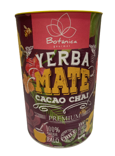 Yerba Mate Premium Cacao Chai de Botánica Gourmet 300 gr