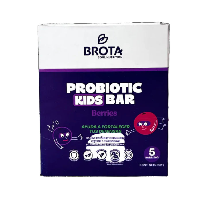 Barritas Probiotic Kids Sabor Berries de Brota
