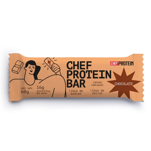 Barra Chef Protein Bar Chocolate 60 gr