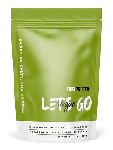 Proteína Sin Sabor Lets Go Vegana Chef Protein Doypack 635 gr