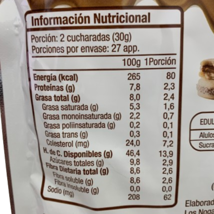 Dulce de Leche con Alulosa Daily Bolsa 200 gr