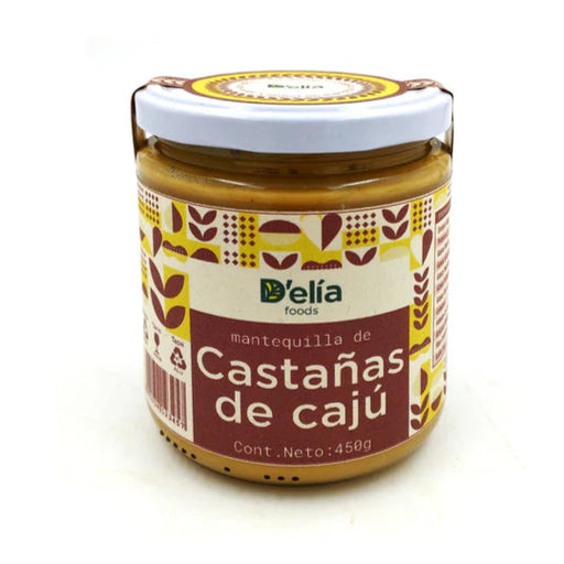 Mantequilla de Castañas de Cajú de D´elia Foods 250 gr