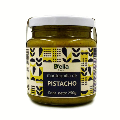 Mantequilla de Pistacho 100% Natural de D´elia Foods 250 gr