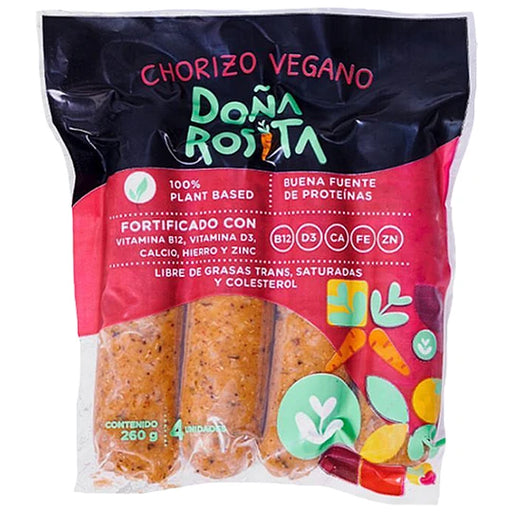 Chorizos Veganos Doña Rosita 260 gr