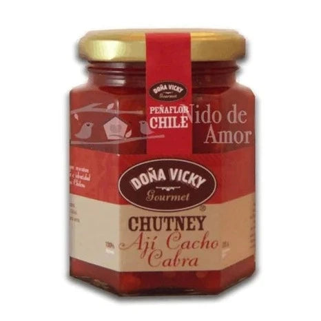 Chutney Ají Cacho Cabra Doña Vicky 220 gr